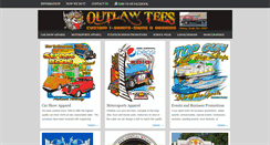 Desktop Screenshot of outlawtees.com